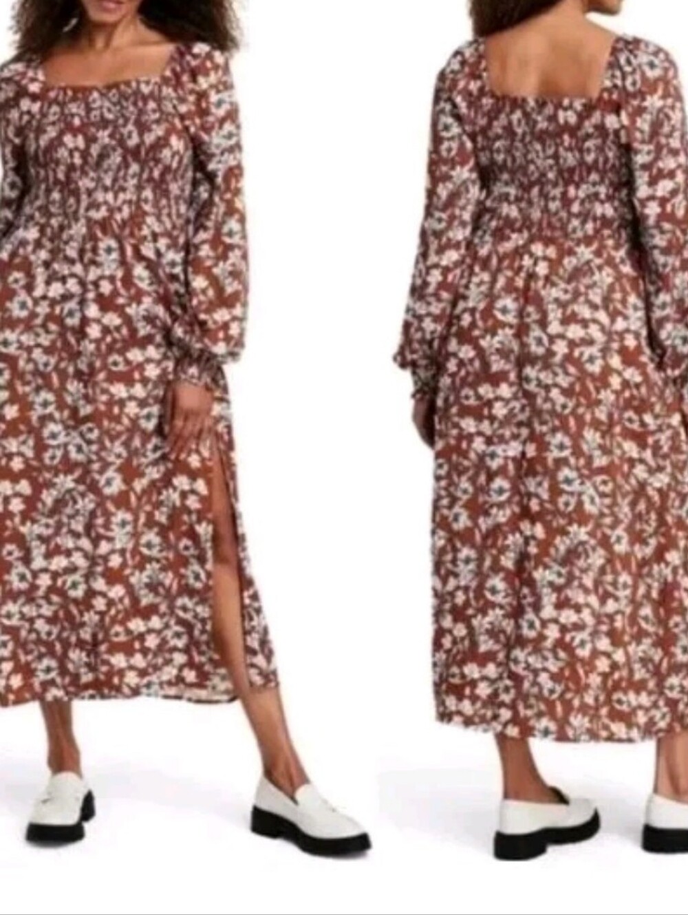 LA LIGNE x Target Floral Midi Dress M